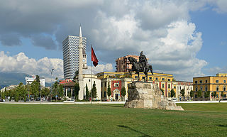 Skanderbeg-Denkmal