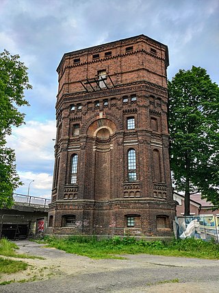 Воданапорная вежа 1910 году неагатычнага стылю