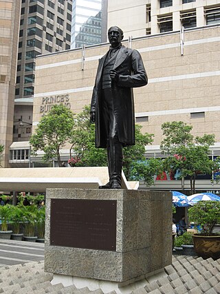 Statue of Sir Thomas Jackson, 1st Baronet 昃臣爵士銅像