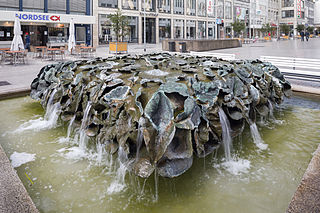 Blätterbrunnen