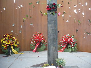 Denkmal an die Opfer des Attentats auf das Oktoberfest am 26. September 1980