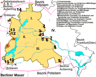 Stück der Berliner Mauer