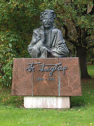 Friedebert Tuglase monument