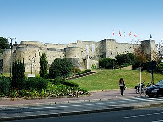 Mur d'enceinte du Château de Caen