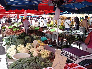 Marché forain de Saint-Paul