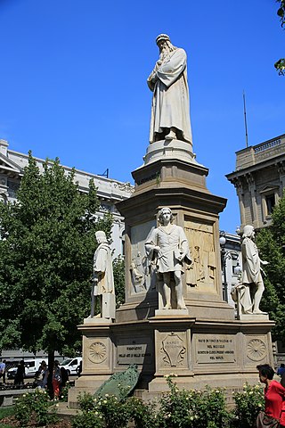 Statua di Leonardo da Vinci