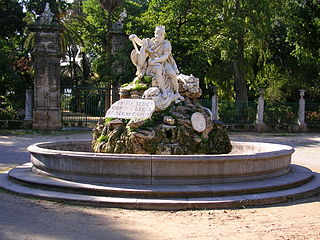 Fontana del Genio a Villa Giulia