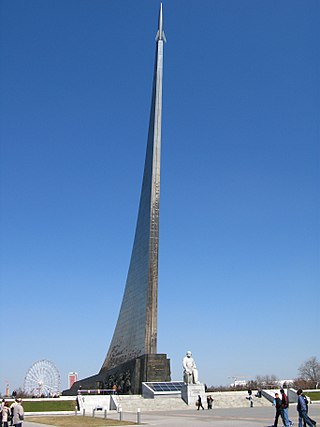 Denkmal für die Eroberer des Weltraums