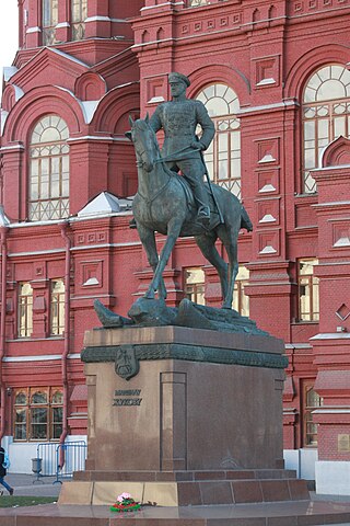 Statue Georgi Konstantinowitsch Schukow