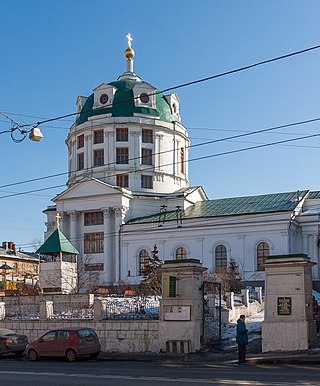 Храм Симеона Столпника за Яузой