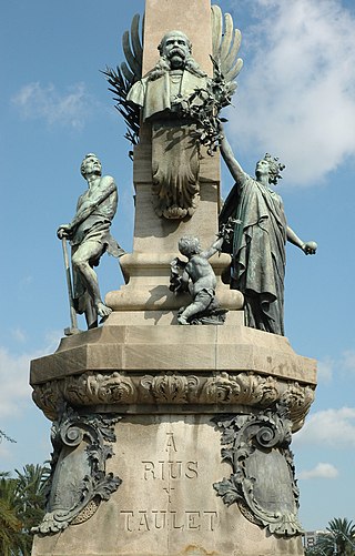 Monument a Rius i Taulet