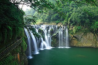 Shifen Wasserfall