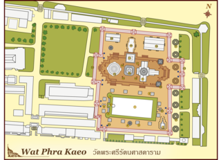 Wat Phra Kaeo (Smaragd Buddha)