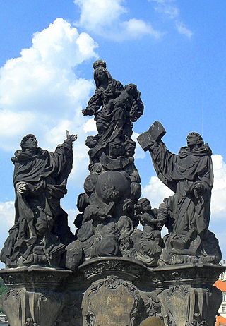 Madonna mit den Heiligen Dominikus und Thomas von Aquino