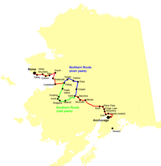 Ceremonial Start of Iditarod Trail Sled Dog Race