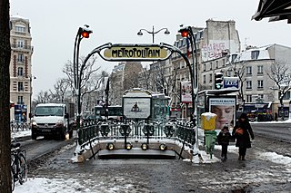 Hector Guimard Metro entrance