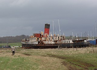 PS Ryde (rusting hulk)